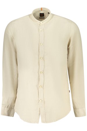 Boss Camicia Maniche Lunghe Uomo Beige