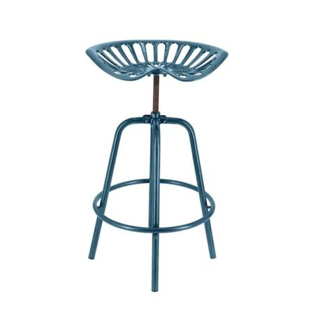 Esschert Design Traktorpall Blå Blå