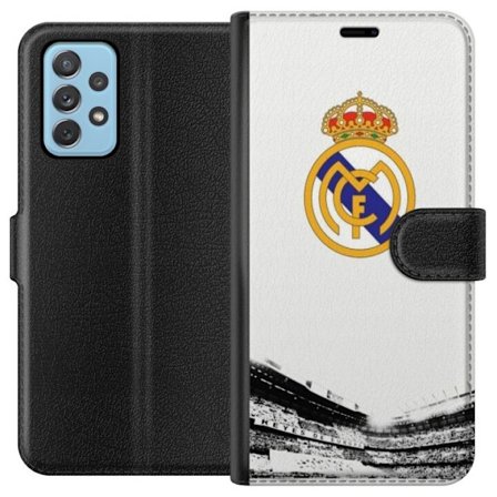 Kompatibelt Lommeboketui til Samsung Galaxy A52 5G Real Madrid CF