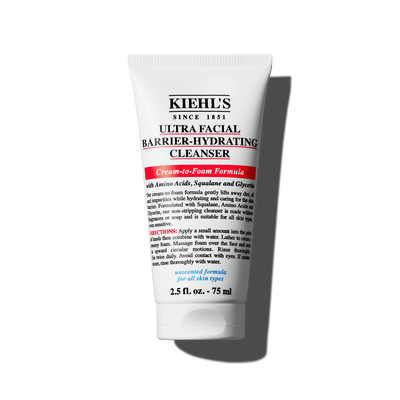 Kiehl's Ultra Facial Barrier-Hydrating Cleanser 75ml, Skincare, Ansiktsrengöring, Rengöring, Torr hud