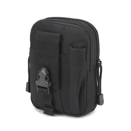 HHL Kompakt Taktisk Molle EDC Taske Utility Gadget Bælte Hofte Taske med Mobiltelefon Lomme Holster Holder til Vandreture Camping Udendørs Daglig Brug