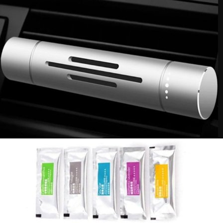Bil Air Vent Parfym Bil Air Freshener Aroma Bilparfymer Med Svart onesize