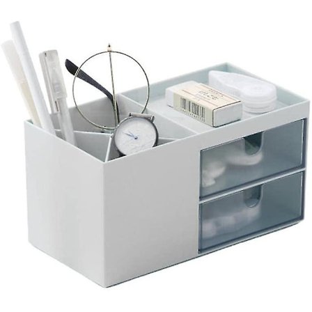 Skrivebordsorganisatorer Toalettsminkeboks 3 Komponenter Penneholder