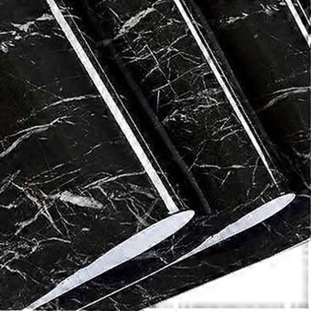 Marmor Selvklæbende Tapet Køkkenbordplade Sticker Skab Vandafvisende DIY (40*500)