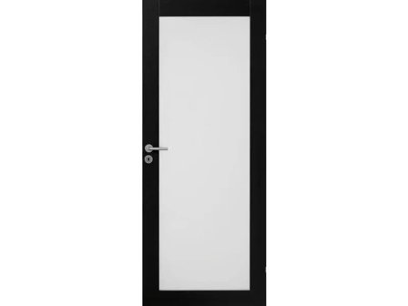 Swedoor Unique GW 01L Innerdörr svart ek 925x2040 mm, Dörrar