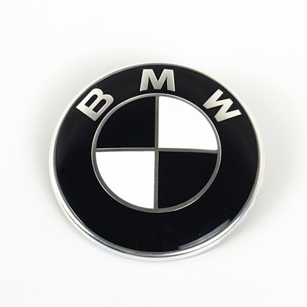 BM-W Emblem Motorpanser Logo for Svart og hvit[CH]