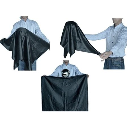 Zombie Ball Med Foulard,Medium (Sølv farge ) Flytende Magic Tricks Magician Stage Gimmick Illusion