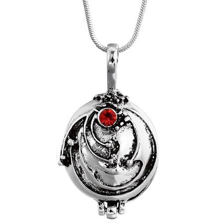Filmhalsband, Vampire Diaries Halsband, Elena Gilbert, Romantiskt Kristallhänge{REN}