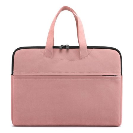 Laptopväska upp till 14 tum med bärhandtag skolväska i canvas arbetsväska