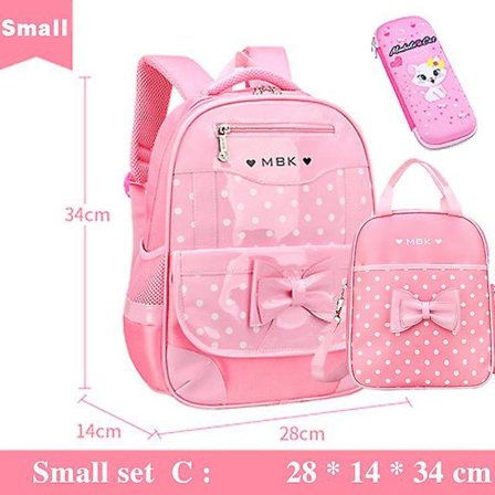 Girls' School Backpack Children School Bag 1 Grade Kids Book Bag Orthopedic Primary Schoolbag Princess Backpack Mochila Infantil