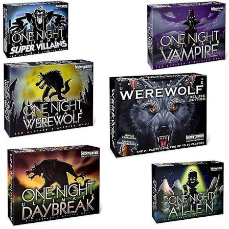Brætspil Legetøj Kortspil One Night Ultimate Werewolf (FMY)