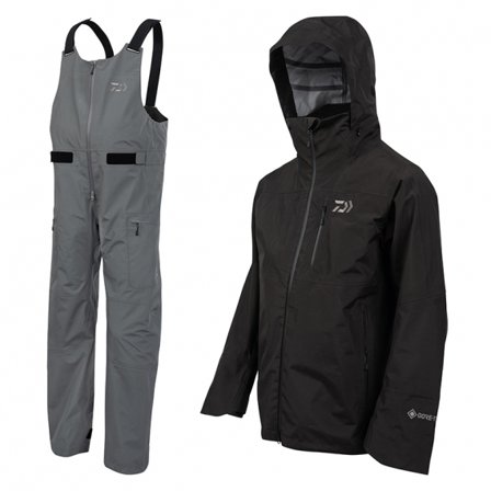 Daiwa Gore-Tex Clothing Set, Black/Grey