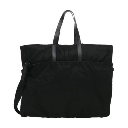 Prada Vintage, Weekend Bags Zwart, unisex, Maat:ONE Size