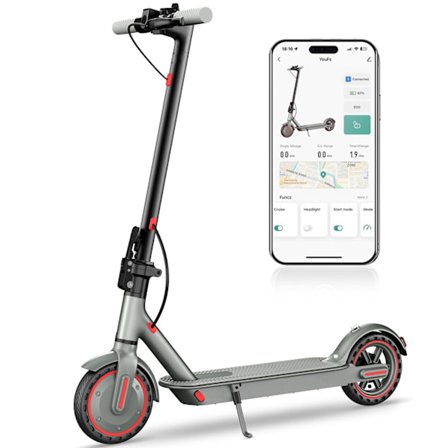 2025 - OOK-TEK D8 KickScooter Elsparkcykel - 30km/h elcykel