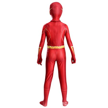 Flash cos klær film og tv-karakterer tight jumpsuit cosplay klær sceneklær, Halloween, fest cm