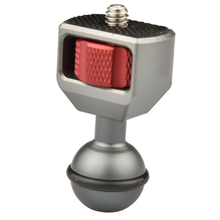 Mini Tripod Kuglehoved Hurtigudløsning Kuglehoved Aftagelig Plade Til Arm Monitor Led Lys Til Montering S