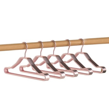 5 stk. aluminiums tøjstativ skridsikkert tørring ingen spor hængende stativ til hjemmet