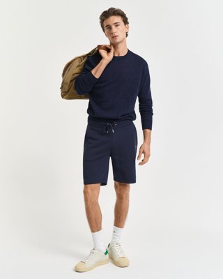 GANT - Shield joggeshorts til herre evening blue