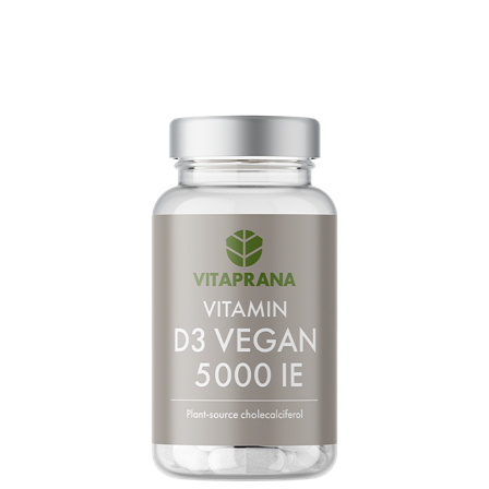 Vitaprana Vegan Vitamin D3 5000 IE 110 kapslar