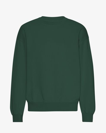 Organic Oversized Crew - Emerald Green S