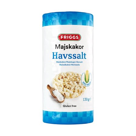 Friggs Health Food Majskakor 125 g