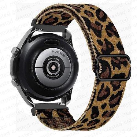 20 mm 22 mm band för Samsung Galaxy Watch 4/classic/3/5/ pro/active 2 Gear S3 Elastisk nylon Huawei Watch Gt 2 2e 3 Pro Strap