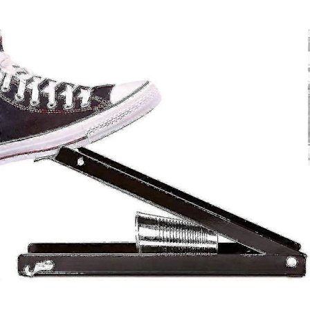 Kraftig boks-knuser, 473 ml metallboks-knuser Kraftig knuser fottype - Resirkuleringsverktøy kompatibelt med aluminiums seltzer brus ølbokser og 