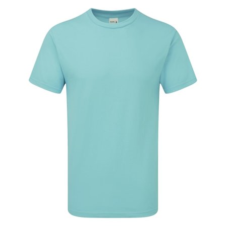 Gildan Mens Hammer Heavyweight T-Shirt S Chalky Mint