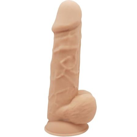 Silexd - Model 1 Realistic Penis Vibrator Silicone Premium Silexpan fjernbetjening 21,8 Cm