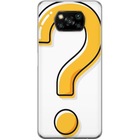 Yhteensopiva Puhelinkuori Xiaomi Poco X3 NFC Kysymysmerkki