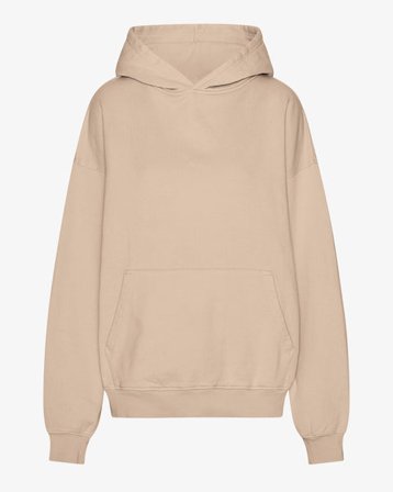 Organic Oversized Hood - Oyster Grey