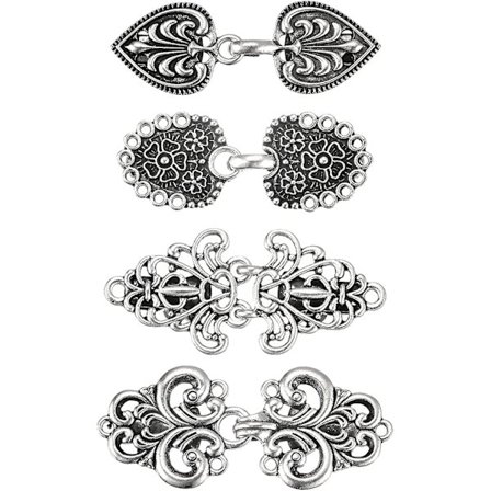 Vintage Genser Klyper Cape Kappe Lås Retro Cardigan Klyper Genser Virvel Klype Sjal Krage Lås Kjole Skjorte Brosje Klype For Kvinner