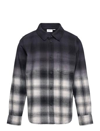 Nkmralin Ls Shirt Skjorte Multi/mønstret Name It