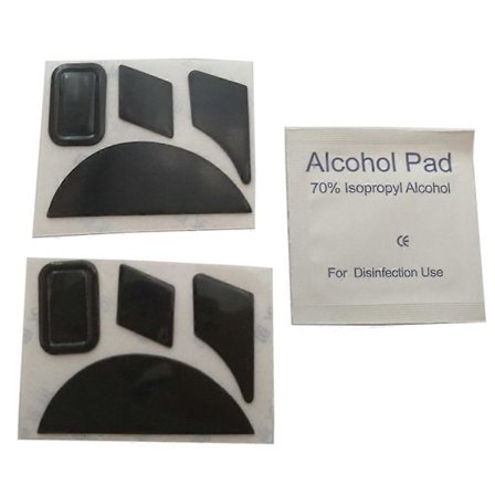 2 st Ersättningsmusfötter för Razer Naga 2014 Gaming Mus Tillbehör