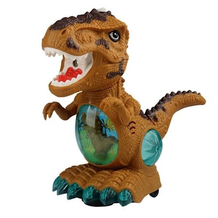 Dinosaur Leker Elektrisk Spray Dinosaur Leke GUL