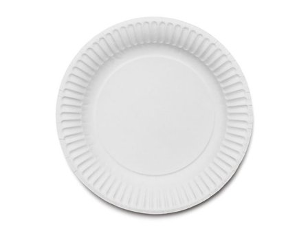 Engångspapperstallrik, vit 15cm 100/fp - Lyreco - Kök och servering - Engångsartiklar - Tallrikar - Papper