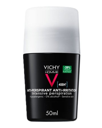 Vichy Homme antiperspirant deodorant uten parfyme 50 ml