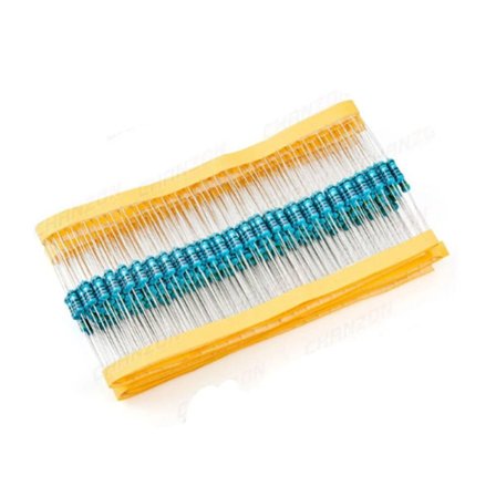 600 stk. 1k Ohm Motstand Metallfilm Motstand 1/4W Motstander