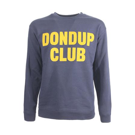 Dondup - Tröjor - Blå - Herr - Storlek: M, Herr, Storlek: M