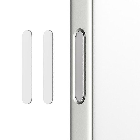 NORTHJO 2 st Kamerakontroll Knappskydd för iPhone 16/16 Plus/16 Pro/16 Pro Max (FMY)