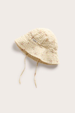 Newbie | Småblomstret solhatt Gul 48/50 | Gul