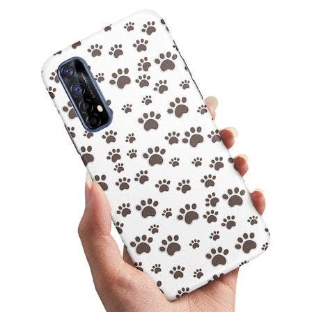 Realme 7 - Skal/Mobilskal Paw Pattern