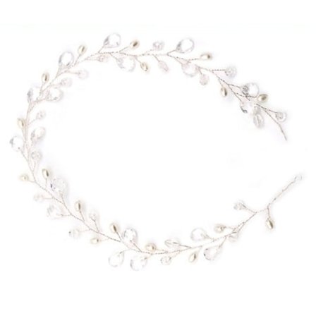 Diadem hårtilbehør smykke fest bryllup frisyre kalas hårspenne