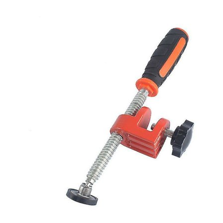 Trefliser i treverk, F-klemme, hurtigklemmefunksjon, forlengelseshjelpeverktøy, karbonstål klemme med PVC-gummihåndtak