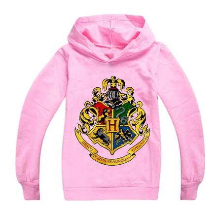 7-14 år Børn Teenagere Drenge Piger Harry Potter Hogwarts Hoodie Langærmet Hættetrøje Toppe Gaver Purple 7-8 Years