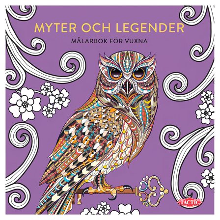 Fargeleggingsbok Myter och Legender for Voksne