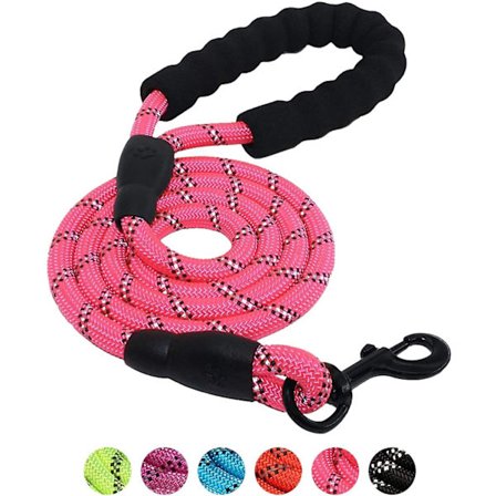 Hundesnor Flerfarvet Reflekterende Nylon Rundt Reb Til Udendørs Aktiviteter