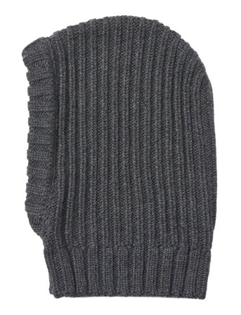 Knitted Balaclava Woolao Grey Wheat