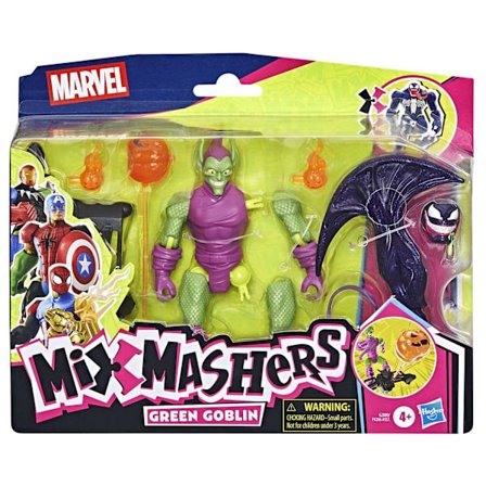 MARVEL Spider-Man Green Goblin Mixmashers Dlx -figuuri