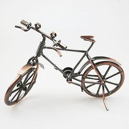 Sykkeldekor Unik Metall Sykkel Hjemmekontor Sykkeldekorasjon Kunst Ornamenter Figurer Sykkel Rød Kobber Sykkeldekor Jern Dekorativ Sykkel Klassisk 